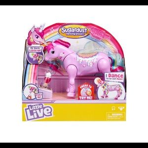 SOLD - Little Live Dancing Unicorn, Sugardust